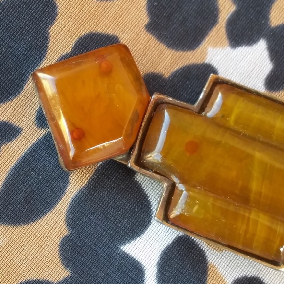 VTG 1930s Bakelite Sash Belt Buckle main image 8